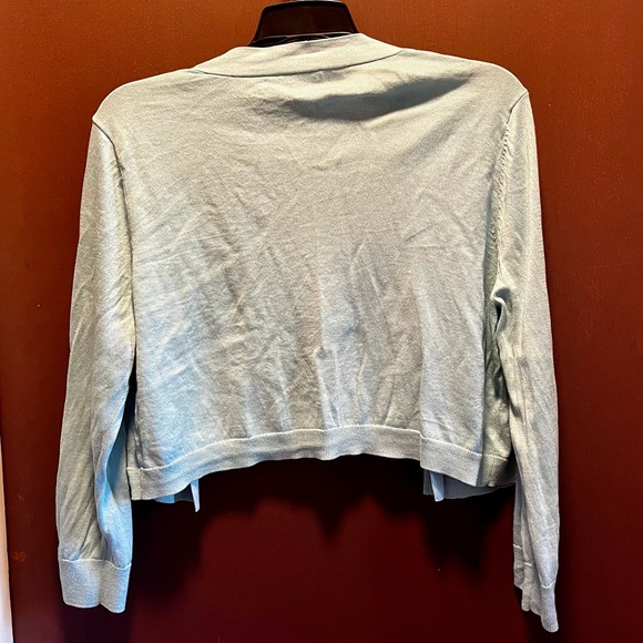 Talbots Icy Blue Knit Sweater - Picture 5 of 5